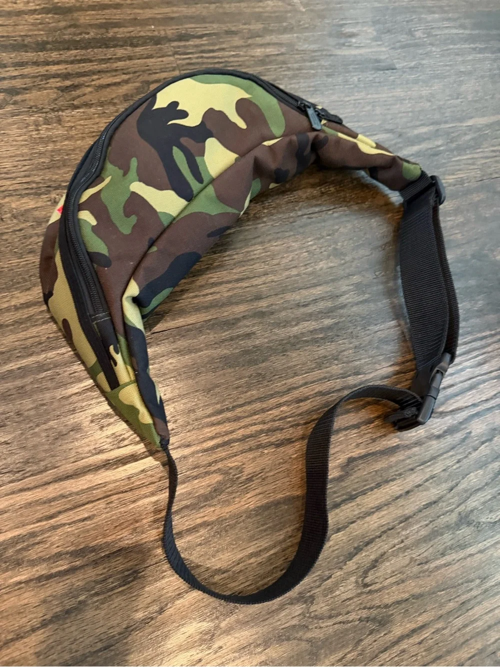 Manhattan Portage Camo Crossbody Waist Pack Green Camouflage